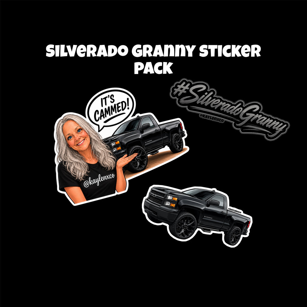 Silverado Granny Sticker