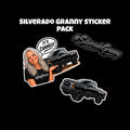 Silverado Granny Sticker